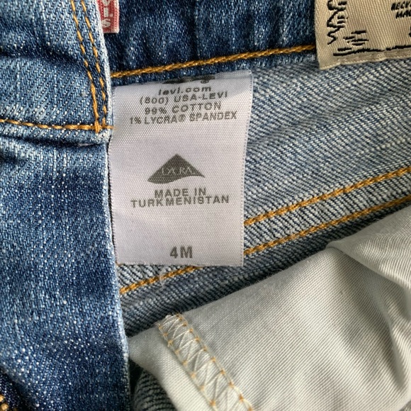 Levi’s Jean Shorts Size 4 - Picture 3 of 3